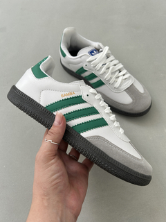 Samba Vegan - White Green - comprar online