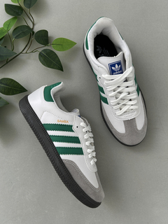 Samba Vegan - White Green