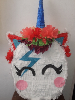 Piñata Cabeza de Unicornio 1