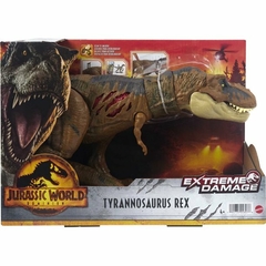 Jurassic World Dominion Extreme Damage T Rex Mattel