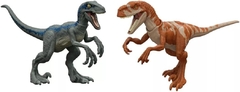 Jurassic World Dominion Velociraptor Blue Atrociraptor Set Mattel - comprar online