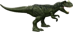 Jurassic World Camp Cretaceous Roar Attack Green Ceratosaurus Mattel - tienda online