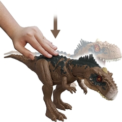 Jurassic World Dominion Roar Strikers Rajasaurus Mattel - comprar online