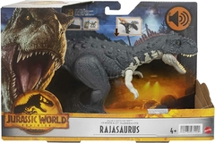 Jurassic World Dominion Roar Strikers Black Rajasaurus Mattel