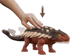 Jurassic World Dominion Roar Strikers Ankylosaurus Mattel - Hunter Collectibles