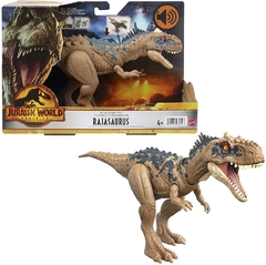 Jurassic World Dominion Roar Strikers Rajasaurus Mattel