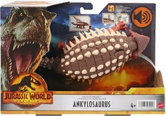 Jurassic World Dominion Roar Strikers Ankylosaurus Mattel