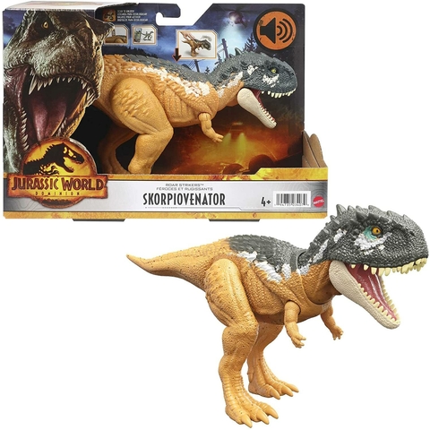 Jurassic World Dominion Roar Strikers Skorpiovenator Mattel