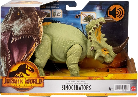 Jurassic World Dominion Roar Strikers Sinoceratops Mattel