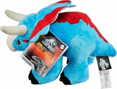 JURASSIC WORLD PELUCHE TRICERATOPS ORIGINAL MATTEL!