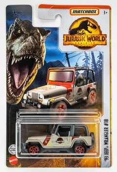 Jurassic World Set de 4 vehiculos Matchbox - comprar online