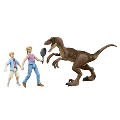 JURASSIC PARK KITCHEN ENCOUNTER SET RAPTOR TIM Y LEX! - comprar online