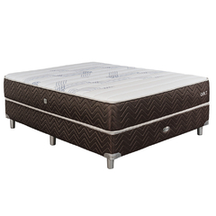 CONJUNTO QUILT SPRINGWALL 190X140X29 (2 PLAZAS)