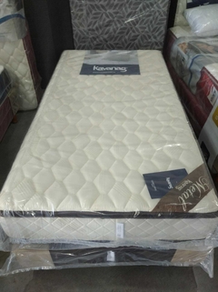 CONJUNTO METAL KAVANAG C/ PILLOW 190X100 (1 PLAZA 1/2) - comprar online