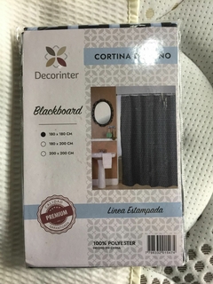 CORTINA DE BAÑO ESTAMPADA - comprar online