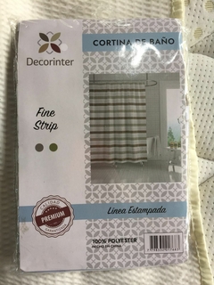 CORTINA DE BAÑO ESTAMPADA - Tutti Comfort