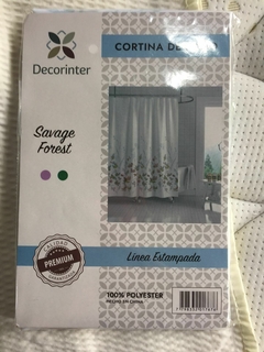 CORTINA DE BAÑO ESTAMPADA - comprar online