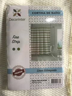 Imagen de CORTINA DE BAÑO ESTAMPADA