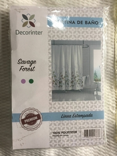 CORTINA DE BAÑO ESTAMPADA - Tutti Comfort