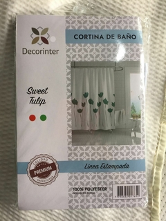 CORTINA DE BAÑO ESTAMPADA - comprar online