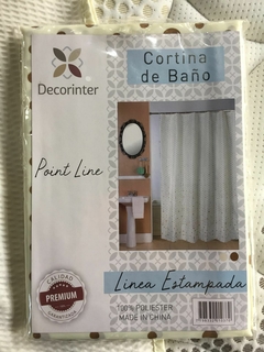 CORTINA DE BAÑO ESTAMPADA - comprar online