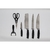 set de cuchillos gourmet - comprar online