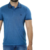 camisa polo azul viscose piquet prime bordado