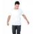 camiseta premium algodão egípcio branca minimalista feroz bordado