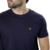 camiseta premium algodão pima marinho azul minimalista feroz bordado