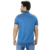 camisa polo azul viscose piquet prime bordado