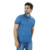 camisa polo azul viscose piquet prime bordado