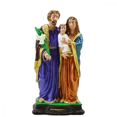 Imagem Sagrada Família inquebrável 40cm 32cm , 22cm - Cantinho da Oração - Terços 