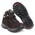 Bota Coturno Tenis Adventure Couro Nobuck Natural Masculino e Feminino Palmilha