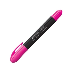 MARCA TEXTO EM GEL SUPER SOFT - FABER CASTELL - ROSA