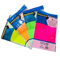 Papel Premium NEON A4 180g - 20 folhas - MasterPrint