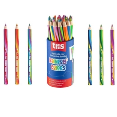 Lapis de cor rainbow colors - Tris