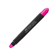 MARCA TEXTO EM GEL SUPER SOFT - FABER CASTELL - ROSA - comprar online