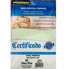 PAPEL DIPLOMATA 180G - 50 FOLHAS - MASTERPRINT - comprar online