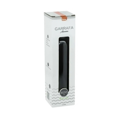 Garrafa de Alumínio c/ Tampa PP Preto/Black | 600ml | BRW