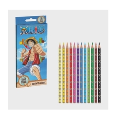 Lápis de Cor Estampos One Piece 12 cores - comprar online