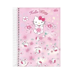 Caderno Universitário Capa Dura 1 Matéria 80 Folhas Hello Kitty - Jandaia - Betel Papelaria