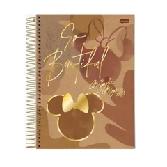 Caderno Universitário Capa Dura 1 Matéria 80 Folhas Mickey e Minnie Arts Kraft - comprar online