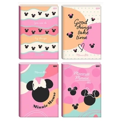 Caderno Brochurão Minnie Arts 80 Folhas - Jandaia - Sortido 1Unid.