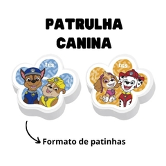 Borracha Branca Patrulha Canina Patinhas - TRIS