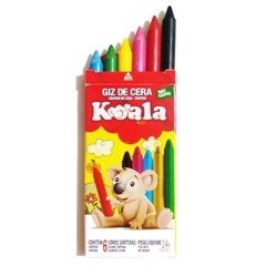 GIZ DE CERA KOALA 6 CORES - 24G - DELTA