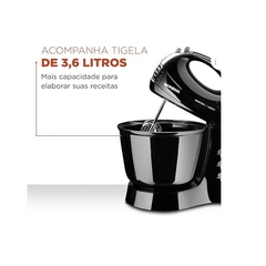 Batedeira Prática, Mondial, Preto, 400W, 110V - B-44-B na internet