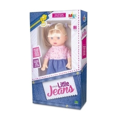 Boneca Little Jeans Loira 34cm