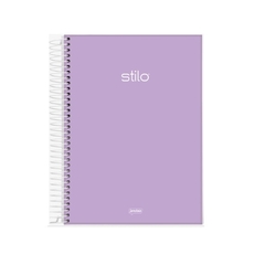 Caderno Espiral 1/4 Capa Dura 80 Folhas Stilo - loja online