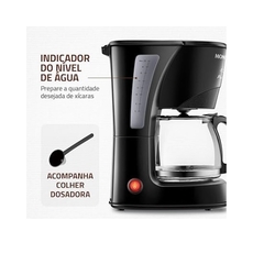 Cafeteira Elétrica Pratic 20X, Mondial, Preto, 600W, 110V - CN-01-20X - loja online