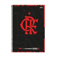 Caderno Universitário Flamengo 160 folhas 10 Matérias